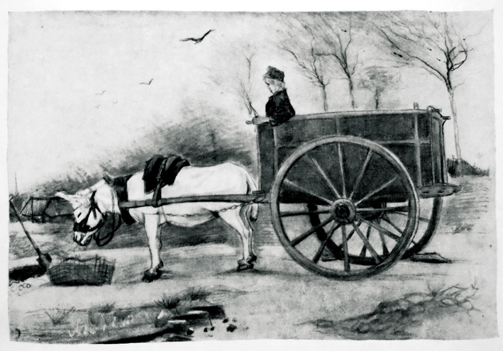  文森特·威廉·梵高  Vincent Willen Van Gogh —— 素描线稿 (2)